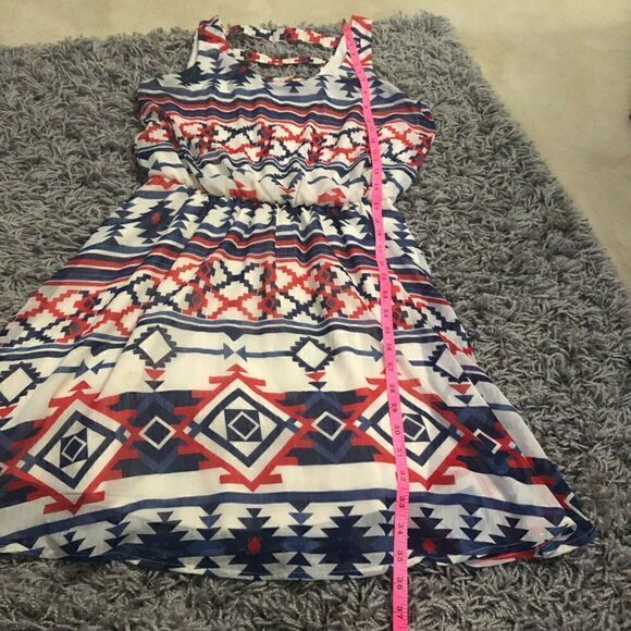 Target Red/White/Blue Above the Knee Dress - Picture 3 of 7